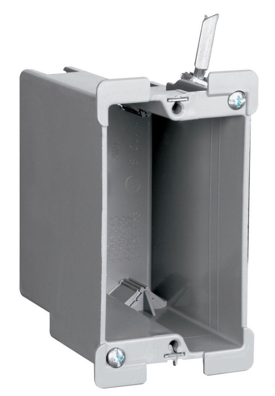 Image of 1G PLSTC OUTLET BOX PLASTIC