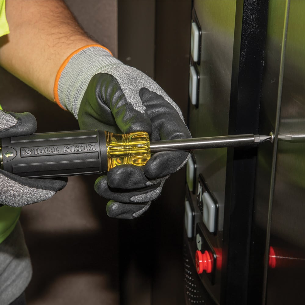 Image of 27-IN-1 MULTI-BIT TAMPER PROOF SCREWDRIVER in use.