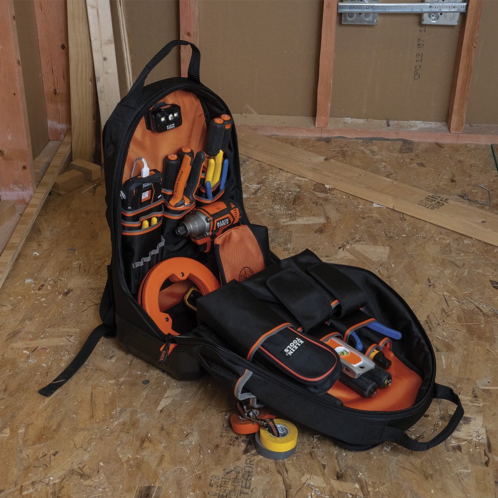 Alternate image of MODBOX ELECTRICANS BACK PACK in use.
