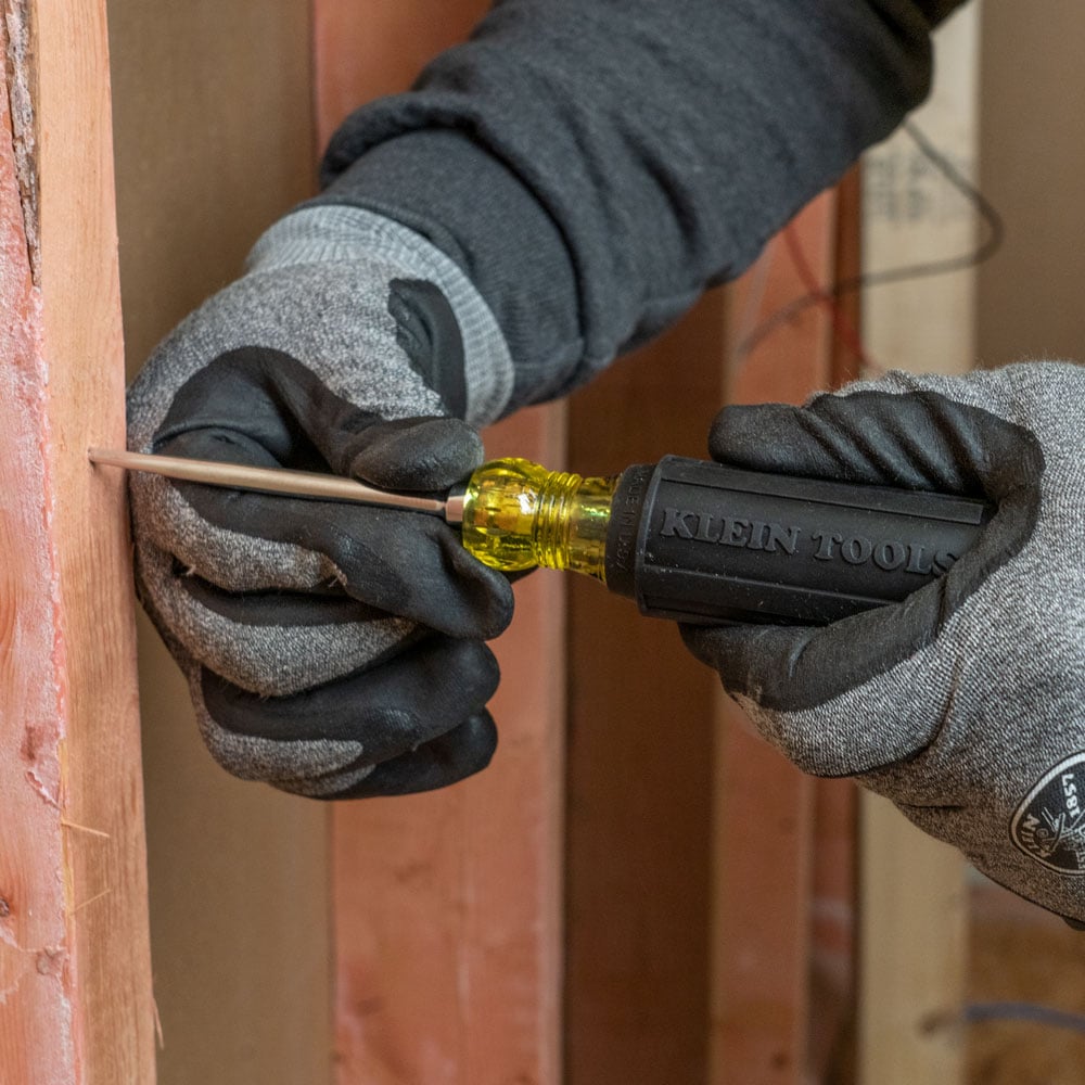 Image of 7-IN SCRATCH AWL in use.