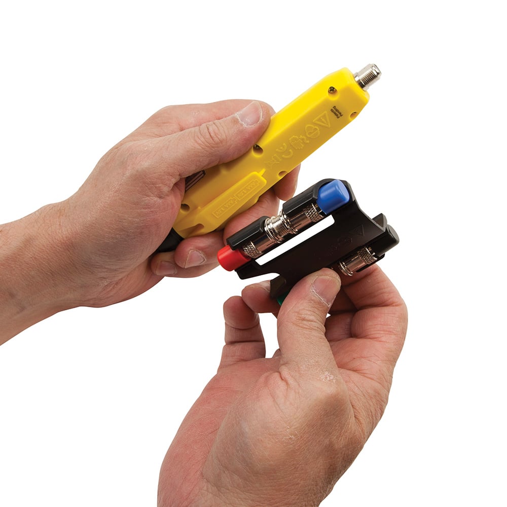Alternate image of COAX EXPLORER 2 WITH REM OTE KIT in use.